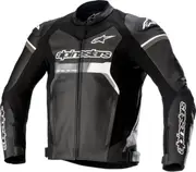 Alpinestars GP Force Motorcycle Leather Jacket, black, Size 58 for Men