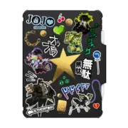 iPad Air (4th/5th gen) Impact Folio Case Stardust Crusaders Sticker Tablet Case