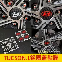 在飛比找Yahoo!奇摩拍賣優惠-HYUNDAI現代【TUCSON.L鋁圈蓋貼膜】3M貼膜20