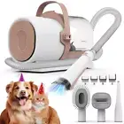 5-in-1 Pet Grooming Vacuum, Dog & Cat Clippers Kit with Accessories, PG50