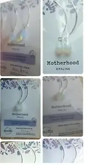 STERLING SILVER OPALINE MOTHERHOOD HEALING STONES TEARDROP EARRINGS