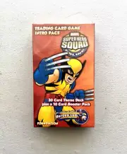 Marvel Super Hero Squad | Wolverine Foundation Trading Card Game Intro Pack