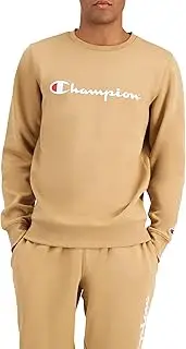[Champion] Men's Script Crew Pullover Sweat