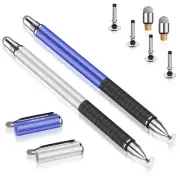 Stylus Pens for Touch Screens, 2 in 1 Universal Disc Stylus Pens for iPhone, ...