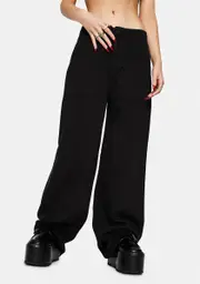 [Articles of Society] Black Tammy High Waisted Wide Leg Pants
