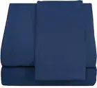 Hospital Twin Extra Long 100% Cotton Jersey Sheet Set - Soft and Comfy - by -Tw