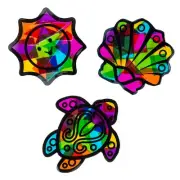 Fun Express Make Your Own End of Year Window Suncatcher Craft Kit - 5 3/4", Make