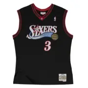 Philadelphia 76ers Allen Iverson Road 2000-01 Swingman Jersey, 2XL