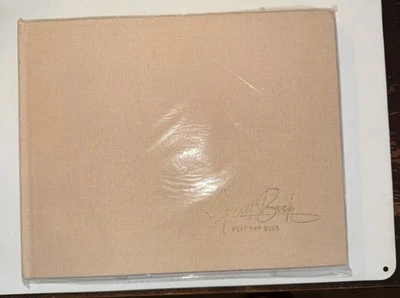 Peach Guest Book for The best day ever.