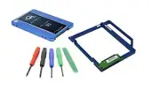 OWC SSD Data Doubler Kit, Electra 1.0TB 3G SSD, Mounting, and Toolkit