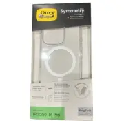 Otterbox Symmetry MagSafe Case Clear for iPhone 16 Pro + Glass Screen Protector