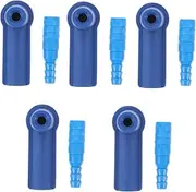 BRIGHTFUFU 5Pcs Brake Fluid Change Tool Professional Oil Bleeder Connectors for Easy Installation and Efficient Pumping for Automotive Brake Fluid Exchange