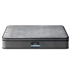 Giselle Bedding Mattress Bed Pocket Spring 26cm King Euro Top Medium Firm Foam