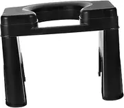 GRADENEVE Toilet Step Stool for Bathroom Squats Compact Slip Poop Stool for Adults and Stylish Design for Safe and Reliable Use Space Saving for Toilets