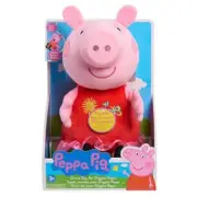 Peppa Pig Great Day for Giggles Peppa 9-inch Plush with Music and Sound,