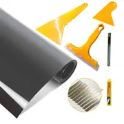 Ozoffer Car Home Window Tint Film Black Roll 15% VLT 760mm*7m + Window Tinting Tools Kit