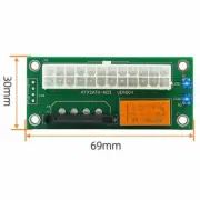 SATA interface ATX power Dual PSU Multiple Power Supply Adapter relay control