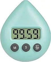 Digital Timer, Waterproof Shower Timer, New Digital Shower Timer with Suction Cup, Energy Saving Timer, Digital Timer with Alarm for School, Learning, Kitchen Cooking, Working, and Shower