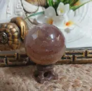 Fire Quartz Sphere Crystal-Gemstone 248 gms (GEM239)