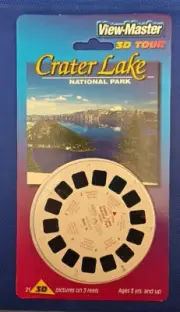 SEALED Crater Lake National Park Oregon view-master 3 Reels Blister Pack NEW