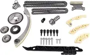 NSGMXT Timing Chain Tensioner Gears Kit Replacement for Captiva CG 2.4L 4Cyl LE5 LE9 2011-On 50J35-2