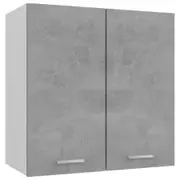 Hanging Cabinet Concrete Grey 60x31x60 cm Chipboard