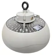 LED High Bay - Round UFO Style Warehouse Garage Light 200 Watt 5000K 100-277V