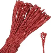 uxcell Red 200lb 1.1mm Diameter 30Ft Fishing Line Wind Chime String Kite Line