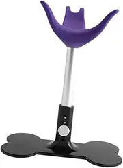 Fenteer Dog Auxiliary Support Bracket Pet Stand Support Pet Dog Gift Fixed Seat Grooming Hammock Pet Grooming Chair for Pet Grooming, Violet