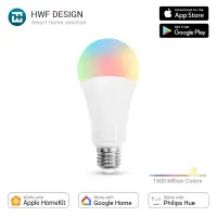 在飛比找蝦皮購物優惠-【全彩E27智能燈泡】支援Apple HomeKit、Phi