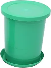 PAMINGONO 1 Set Plastic Bean Sprout Jar Hydroponics Vegetable Planter for Germination Suitable for Pea Mung Bean and Soybean Sprouts Quality Material with Drainage Design