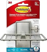 Command Soap Dish, Satin Nickel, 1-Soap Dish (BATH34-SN-ES)