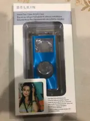 Belkin Metal Top Clear Acrylic Case For Ipod Nano F8Z124tt Blue