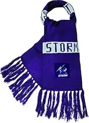 Burley Sekem Unisex Melbourne Storm Traditional Bar Scarf, Multicoloured, One Size