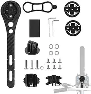 Handlebar Extender, Frame Extension, Stopwatch Handlebar Extender, Carbon Fiber Extender, Lightweight, Multifunctional Extender for Improved Driving Experience