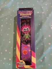 NEW Killer Klowns From Outer Space SPIKEY Keychain & Wrist Strap Bundle