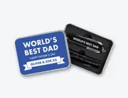 World's Best Dad Pocket Knife & Torch Set