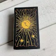 Original Vitacera Black Margin Tarot Card Deck New in Box 78 Cards