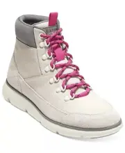 NIB Cole Haan Wm GREY ZEROGRAND Omni Hiker Suede Leather Lightweight BOOTS 7.5
