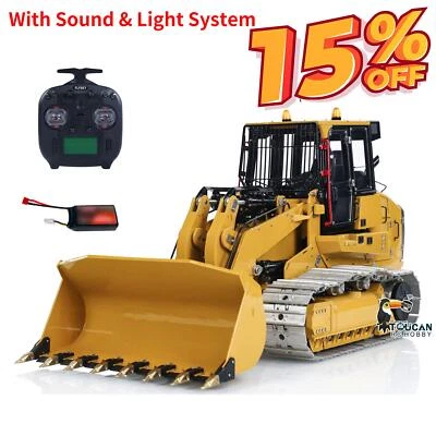1:14 LESU RC 973K Hydraulic Metal Loader RTR Assembled Tracked Model Light Sound