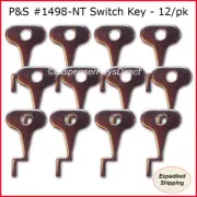 Pass & Seymour #1498-NT Tamper Proof Electrical Switch Key - (12/pack)