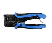 CABAC RJ45 Feed Through Modular Plug Crimp Tool Compact Size Cuts Open-Pass