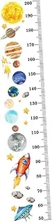 SWOOMEY 1 PC Self Adhesive Height Measuring Wall Sticker Removable Decorative Art Decal for Bedroom Nursery Playroom Amusing and Practical Design Easy to Apply and Reuse Without Damage