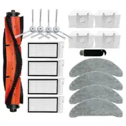 For Eve Plus / SDJ01RM Roller Side Brush Hepa Filter Mop Colths Dust Bag Robot Vacuum Cleaner Spare Parts