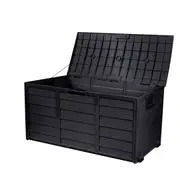 SUNYEE 290L Outdoor Storage Box Black
