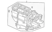 Genuine Honda Heater Case 79106-S5P-A52 (for: Honda Civic)