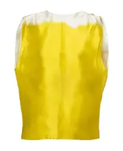 Prada Crewneck Sleeveless Top IT40,IT42 citrus yellow