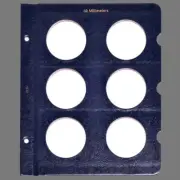 Whitman Coin Album Page Blank 50mm