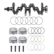 Crankshaft & Piston Rings Kit For 2012 2013-2017 Hyundai Veloster Accent Rio 1.6 (for: Hyundai)