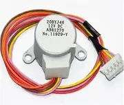 20BYJ4 Compatible for Panasonic ，Air Conditioning Air Guide Plate Stepper Motor Swing Blade Synchronous Swing Indoor Suspension 12